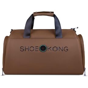 Gym Bag for Men Women, Sport Duffel Bag with Wet Pocket & Shoe Compartment, Lightweight Duffle Bag for Travel & Workout (deep green)