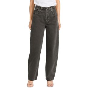 FRAME Women's Long Barrel Jeans