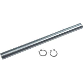 Go Kart Mini Bike 10" x 5/8" Jackshaft with 3/16" Keyway for Go Kart Mini Bike Silver Galvanized Jackshaft