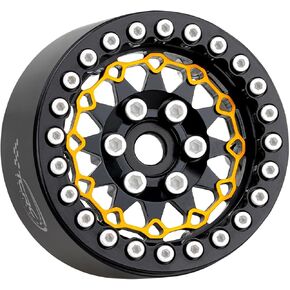 4PCS Aluminum 1.9 Inch Beadlock Wheels Hubs for Axial Wraith RR10 YETI SCX10 D90 TRAXXAS TRX4 CC01 1/10 RC Crawler Car