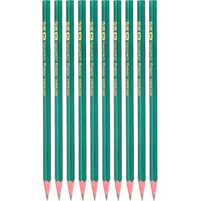 M&G Wooden Hexagonal Pencils, 5 Set HB Pencils Graphite Round Pencils for Classroom Teacher Office Supplies, Green
