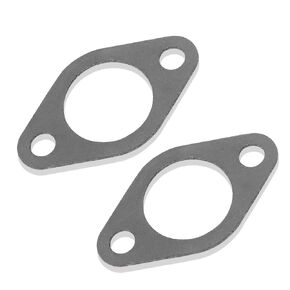 FLYPIG New Exhaust Muffler Gasket Fit for Honda GX240 8HP GX270 9HP GX340 11HP GX390 13HP Engine Go Kart Racing (Pack of 2)