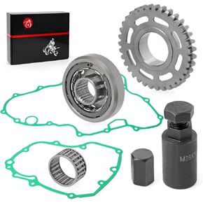 Flywheel Puller & Starter Clutch One Way Bearing Gear Kit & Gasket For Honda TRX450ER TRX 450ER 2006-2009 2011-2014