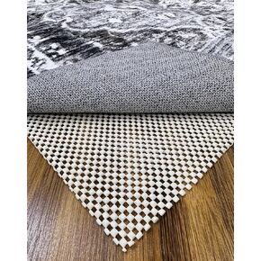 Rug Gripper Pad for Hardwood Floors & Tile Floor - Non Slip Area Rug Pads - Under Carpet Anti Skid Mat - Non Skid Rug Backing, 2.5x8 Ft
