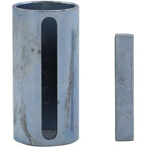 1 PC Adapter 1 to 1-1/8 inch 1/4" Key Gas Engine Pulley Crank Shaft Sleeve Adapter Predator