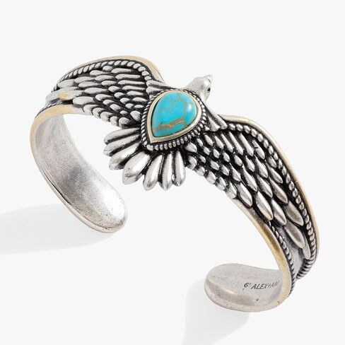 سوار من الريش ذو لونين من Alex and Ani in Saudi Arabia