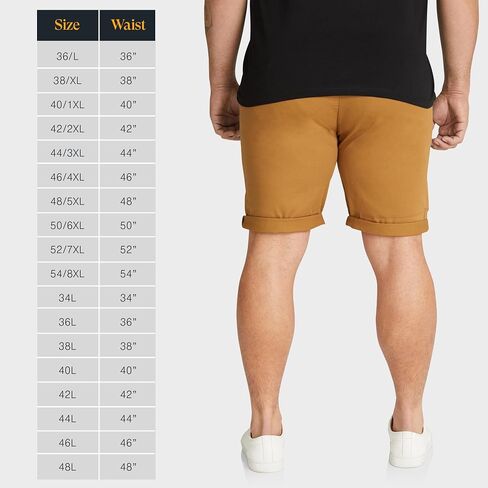 Johnny Bigg Charlie Canvas Short - Canvas Mens Shorts | Regular Fit | Mid-Rise Waist | Big and Tall Shorts | Casual Shorts in Saudi Arabia