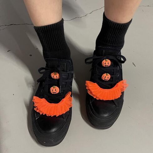 Shoe Charms for Sneakers Laces Frilly Shoelaces Decorations Clips DIY Shoelace Charms for Casual Shoes Women Girl Accessory in Saudi Arabia