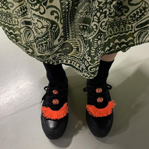 Shoe Charms for Sneakers Laces Frilly Shoelaces Decorations Clips DIY Shoelace Charms for Casual Shoes Women Girl Accessory in Saudi Arabia