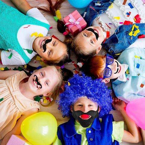 56 قطعة من الشوارب المزيفة، ذاتية اللصق، لحى وهمية، شارب، حواجب، عصا على الوجه، مقود اللحية، لحية وهمية، لحية صغيرة كبيرة، Postizos para Hombres، أزياء الهالوين لحفلات أعياد الميلاد، إكسسوارات مضحكة واقعية in Kuwait