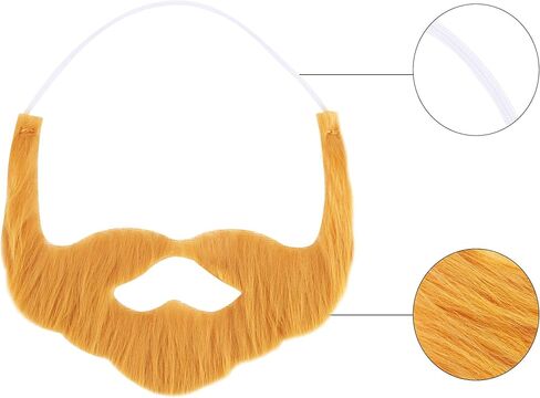 56 قطعة من الشوارب المزيفة، ذاتية اللصق، لحى وهمية، شارب، حواجب، عصا على الوجه، مقود اللحية، لحية وهمية، لحية صغيرة كبيرة، Postizos para Hombres، أزياء الهالوين لحفلات أعياد الميلاد، إكسسوارات مضحكة واقعية in Kuwait