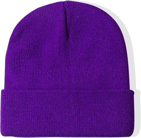 Rosoz Beanie for Men Women Cuffed Knit Hat Winter Beanies Skull Cap Unisex in Saudi Arabia