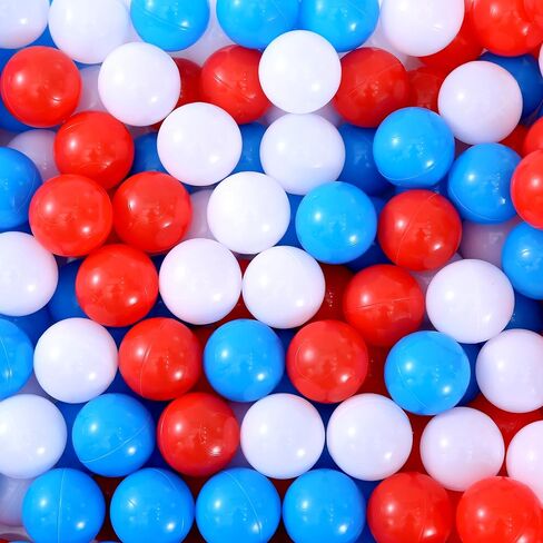 Ball Pit Balls for Toddlers, Plastic Ball for Kids Bpa Free Crush Proof Toys for Foam PoolSwimming PoolPlayground Holiday Decorate in Saudi Arabia