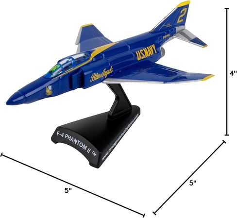 Daron Postage Stamp F4 Phantom II 1/155 Blue Angels in Saudi Arabia