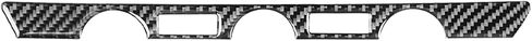 NVCNX Real Carbon Fiber Compatible with Honda 11th Gen Civic 2022 2023 2024 Sport/Si/LX/Type R Sedan Hatchback Car Dash AC Panel Dashboard Cover Interior Trim Accessories in Saudi Arabia