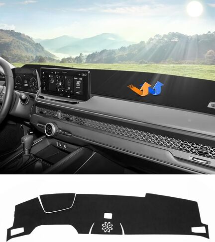 Autorder غطاء لوحة القيادة حصيرة ل 2023 2024 2025 هوندا أكورد اكسسوارات داش غطاء الجلد المدبوغ داش حصيرة ظلة وهج الأشعة فوق البنفسجية حامي in Kuwait