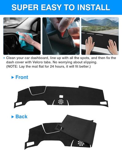 Autorder غطاء لوحة القيادة حصيرة ل 2023 2024 2025 هوندا أكورد اكسسوارات داش غطاء الجلد المدبوغ داش حصيرة ظلة وهج الأشعة فوق البنفسجية حامي in Kuwait