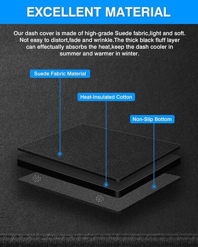 Autorder غطاء لوحة القيادة حصيرة ل 2023 2024 2025 هوندا أكورد اكسسوارات داش غطاء الجلد المدبوغ داش حصيرة ظلة وهج الأشعة فوق البنفسجية حامي in Kuwait