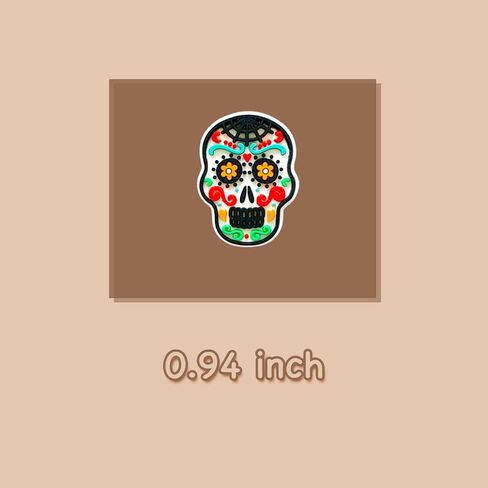 28 30Pcs Mexican Shoe Charms Decoration for Adult, Fiesta Day of the Dead Croc Pins for Shoes Clog Sandals in Saudi Arabia
