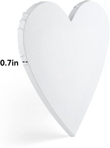 TRANSON 3 Sizes Oval Shaped Stretched Canvas Primed Ready for Painting in Saudi Arabia