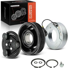 A-Premium Air Conditioner AC Compressor Clutch Kit Compatible with Nissan Versa 2007 2008 2009 2010 1.8L