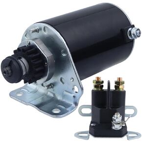 Starter Replacement for Briggs and Stratton 11-25HP 691262 393499 394943 497401 494198 494990 795121 AM106883 AM38136 for John Deere L118 120 for Scotts L2048 S2046 L2548 for Cub Cadet Toro
