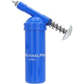 MichaelPro Mini Grease Gun, 3.3oz (100cc) Portable Grease Gun with Precision Nozzle, Manual Push-Type for Easy One-Hand Operation, 4000 PSI Max Working Pressure, Refillable and Leak-Proof
