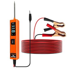 THIKPO TK60 Power Circuit Probe Tester Kit, Component Activation Short Circuit Finder Continuity Test Voltage Tester 6-30V Diode Detection Test Trailer Lights Grounding Test Jump Lead Function