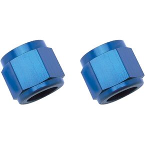Edelbrock 660570 Blue Anodized Tube Nut Fitting in Kuwait