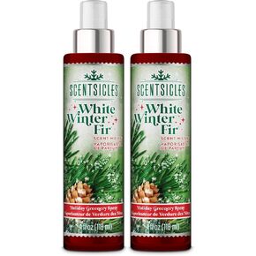 Scentsicles, Scent Mister, White Winter Fir - 2 Pack of Spray Bottles