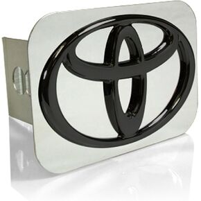 Toyota Black Logo Tow Hitch Cover