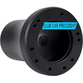 Golf Cart Steering Wheel Adapter, Golf Cart Steering Wheel Adapter Hub Only Adapter for Golf Cart (Adapter for YAMAHA - Black)