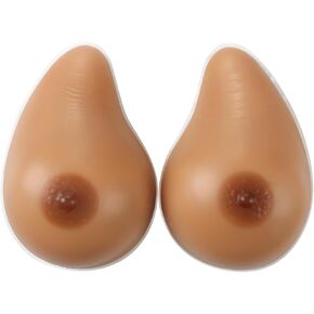 Vollence Asymmetrical Silicone Breast Forms irregular Fake Boobs Mastectomy Prosthesis Bra Pad Enhancers