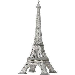 Eiffel Tower - 1/1000 Stainless Steel Scale Model by Aerobase - Unique Model from Japan