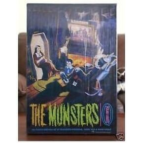 The Munsters Living Room Diorama Plastic Model Kit