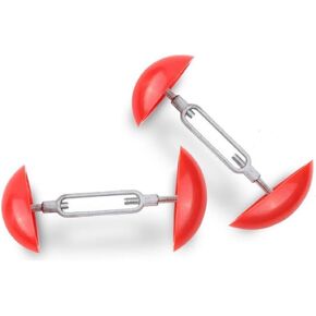 Mini Shoe Stretchers, Men Women Shoe Stretchers Shaper Expander Width Extender Adjustable, 2.76-4.7inch, Red