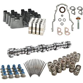 Sloppy Mechanics Stage 2 Camshaft Cam Gaskets Lifters & Trays Kit for Chevrolet SS2 LS1 4.8 5.3 5.7 6.0 6.2 LS Cam LQ4 LM7
