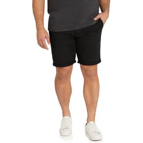 Johnny Bigg Charlie Canvas Short - Canvas Mens Shorts | Regular Fit | Mid-Rise Waist | Big and Tall Shorts | Casual Shorts in Saudi Arabia