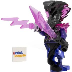 LEGO Ninjago Crystalized: General Aspheera Minifigure with Vengestone Sword and Lightning