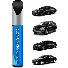 040/9040 Black/Jet Black Touch Up Paint Compatible With Mercedes-Benz Exact Match Car Paint Pen Scratch Repair