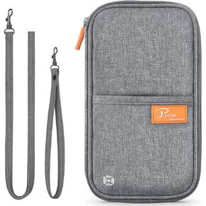 VanFn RFID Travel Passport Wallet, Family Passport Holder, Trip Document Organizer P.Travel Series