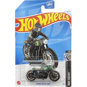 Hot Wheels Honda CB750 Cafe, Rod Squad 2/5 (Green Seat)