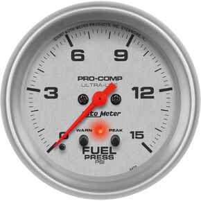 Auto Meter 4470 Ultra-Lite Electric Fuel Pressure Gauge