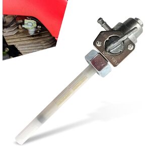 1 PC Car Fuel Tank Shut-Off Valve Switch, OEM 16950-MM8-020, 16950-MC9-830, 16950-MA4-671, 16950-KBR-000, 16950-HC4-840, 16950-HA0-005, 16950-MY6-791, for Honda ATC250ES TRX200SX (Silver)