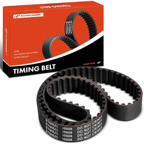 A-Premium Engine Timing Belt Compatible with Chevrolet Metro 1998-2001 & Ford Escort 1991-1996 & Geo Metro 1996-1997 & Mercury Tracer 1991-1996 & Pontiac Firefly & Suzuki Swift, 1.0L 1.3L 1.9L