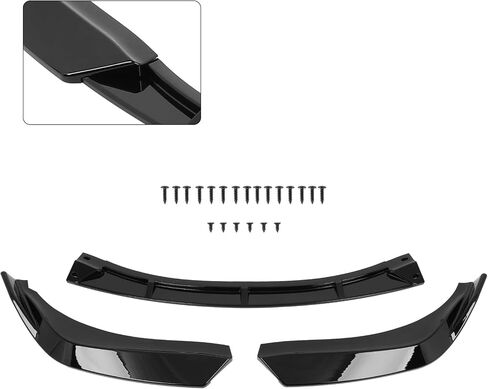 FINDAUTO PP Front Bumper Lip STP-Style Fit for 2006-2008 For Lexus For IS250 IS350 Base Front Lip Spoiler in Saudi Arabia