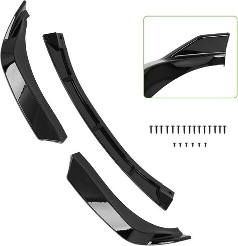 FINDAUTO PP Front Bumper Lip STP-Style Fit for 2006-2008 For Lexus For IS250 IS350 Base Front Lip Spoiler in Saudi Arabia