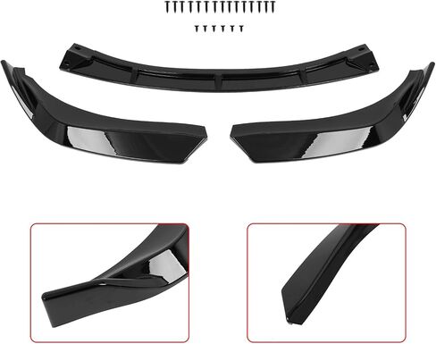 FINDAUTO PP Front Bumper Lip STP-Style Fit for 2006-2008 For Lexus For IS250 IS350 Base Front Lip Spoiler in Saudi Arabia