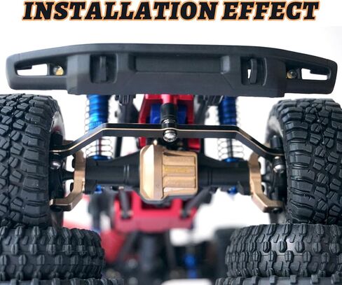 وصلة توجيه مؤازرة نحاسية OGRC وصلة توجيه أمامية لقضيب السحب لأجزاء ترقية TRX4M 1/18 - 8.7 جرام in Kuwait