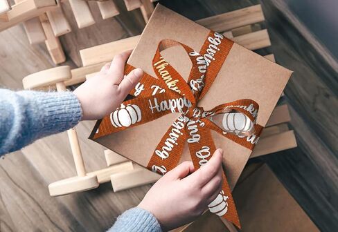 6 لفات من أشرطة الهالوين Grosgrain لتغليف الهدايا، أشرطة برتقالية سعيدة للهالوين لتزيين حفلات DIY، 0.4 بوصة/0.9 بوصة × 5 ياردات شريط أسود شبح اليقطين لتغليف الهدايا لوازم الحرف الخريفية in Saudi Arabia